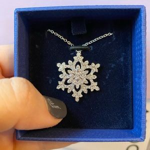 Swarovski Penelope Pendant - Silver on 18in Chain